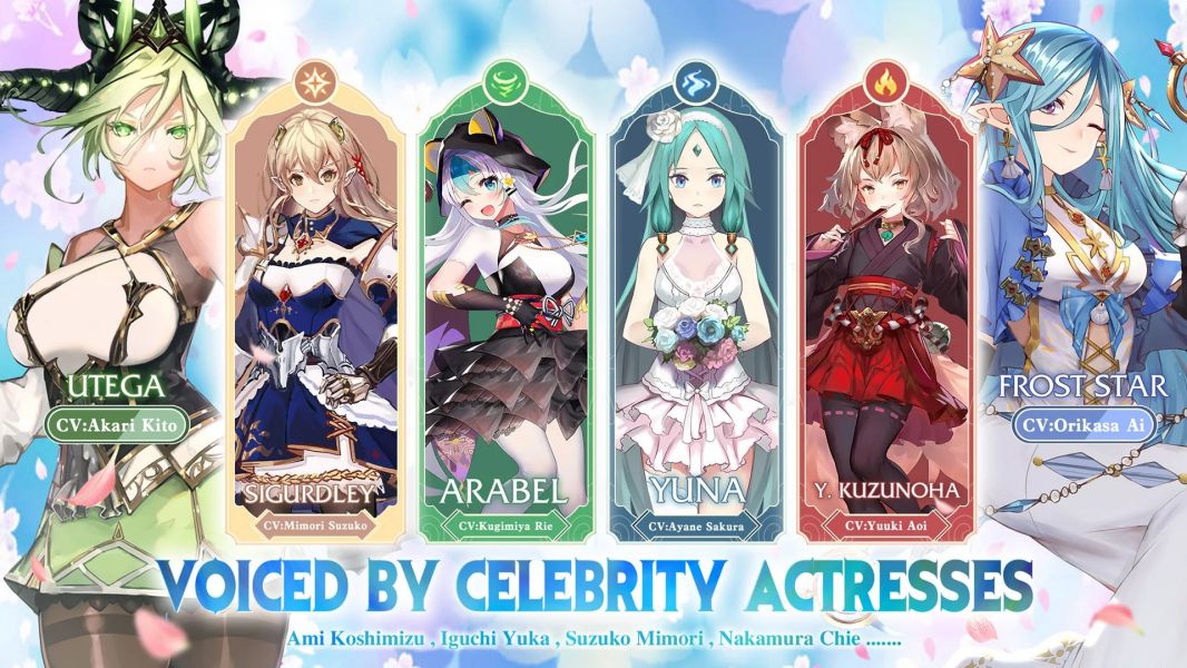 Girls' Connect: Idle RPG screenshot