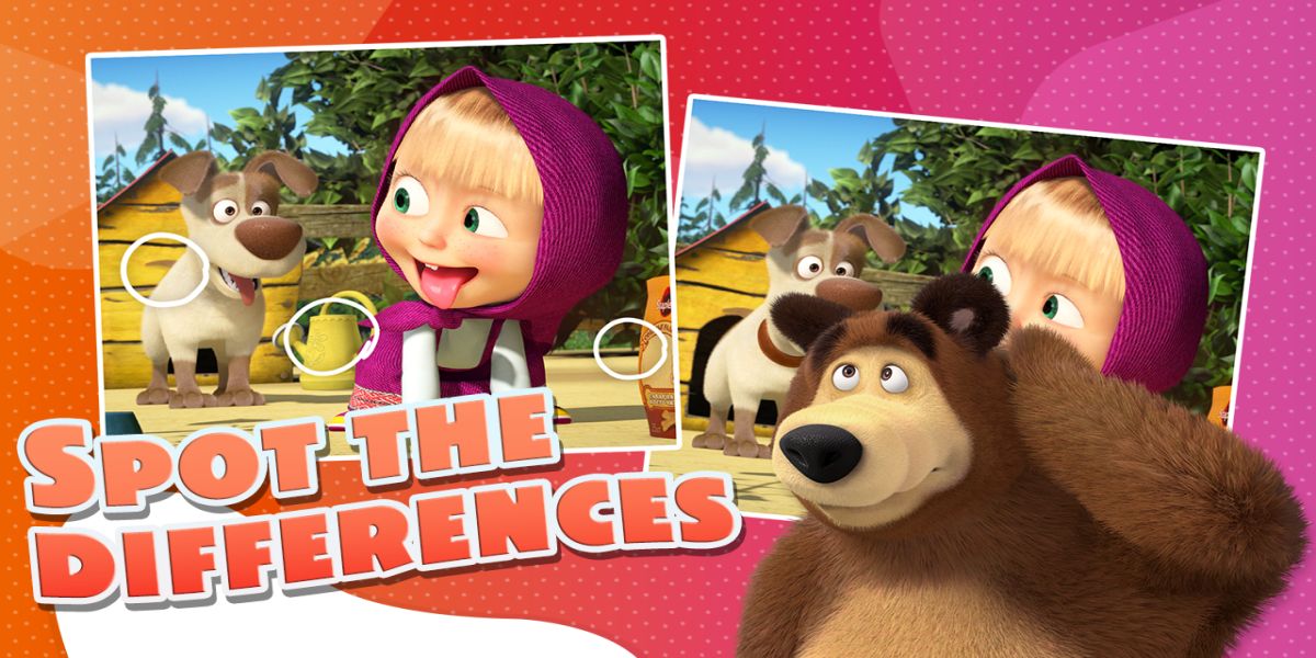 Masha and the Bear - Game zone screenshot