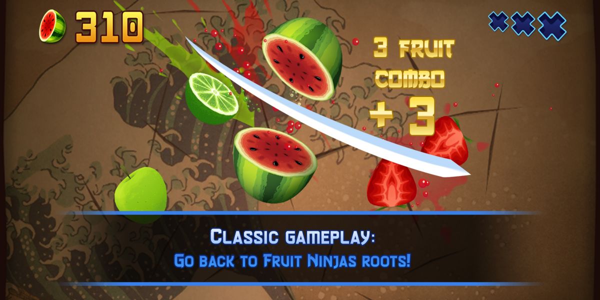 Fruit Ninja Classic screenshot