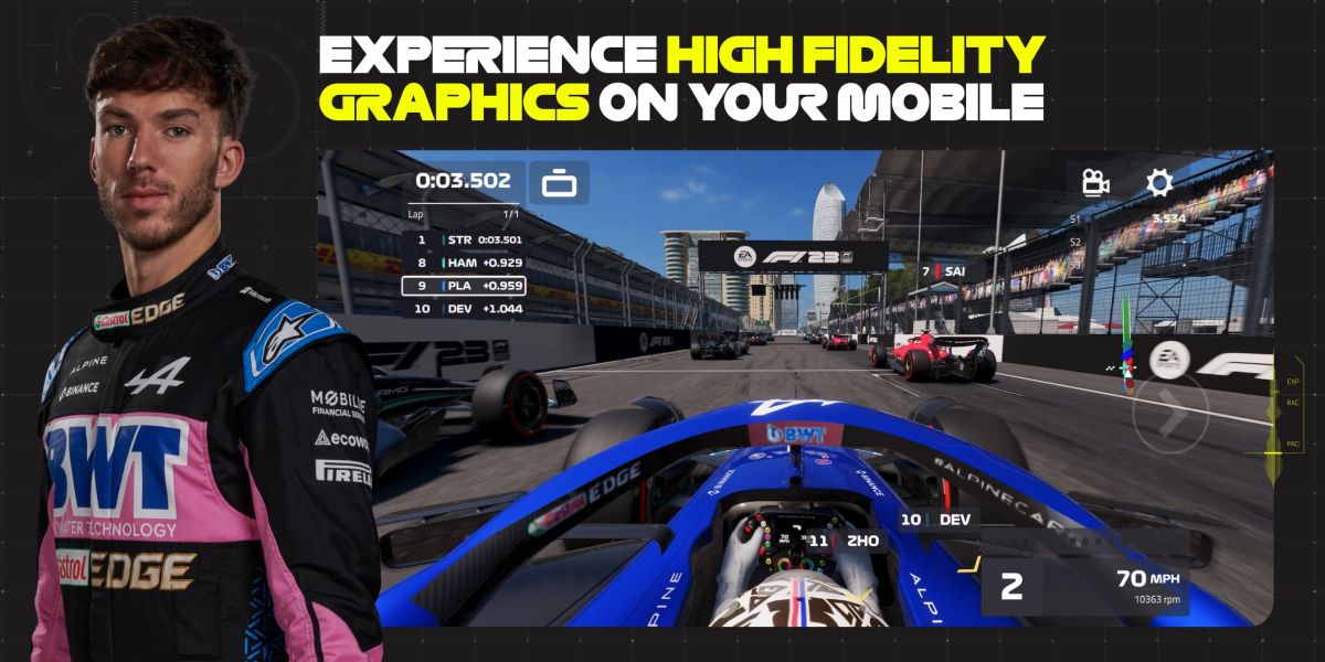 F1 Mobile Racing screenshot