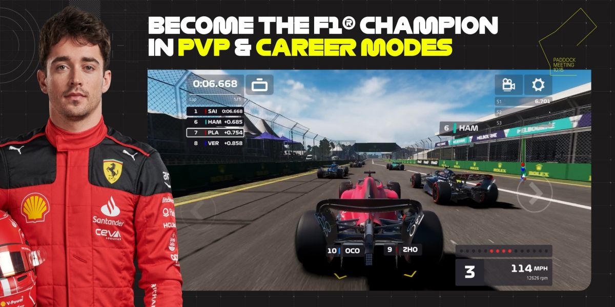 F1 Mobile Racing screenshot