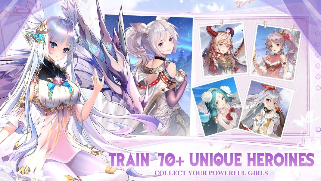 Girls' Connect: Idle RPG screenshot