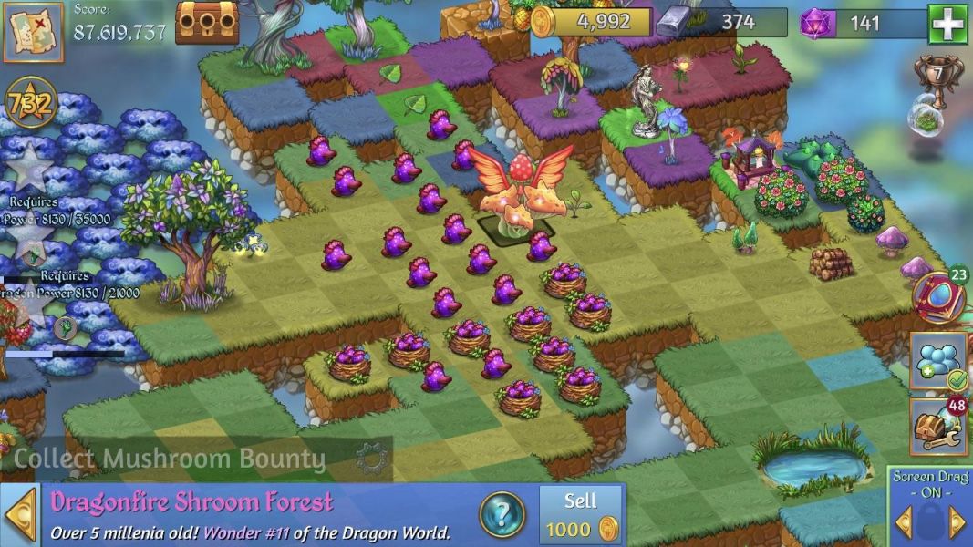 Merge Dragons! screenshot