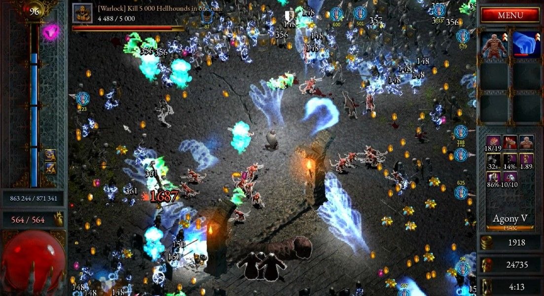 Halls of Torment: Premium screenshot