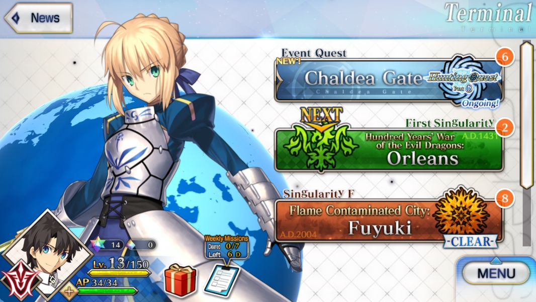 FateGrand Order (English) screenshot