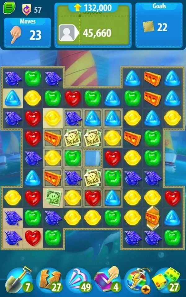 Gummy Drop! Match 3 to Build screenshot