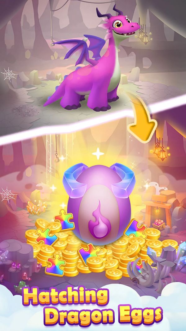 Solitaire Dragons screenshot