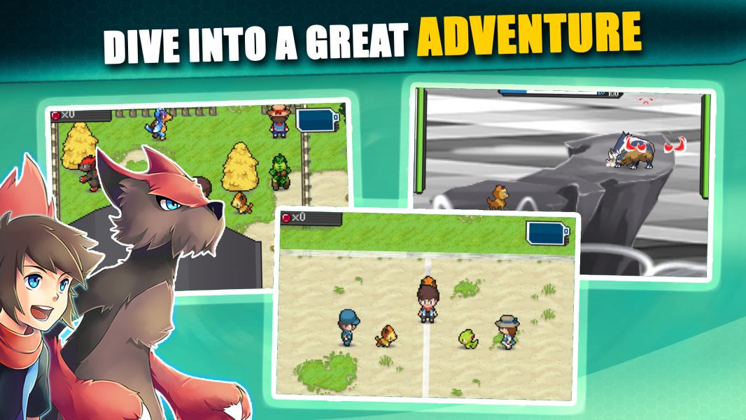 EvoCreo - Pocket Monster Game screenshot