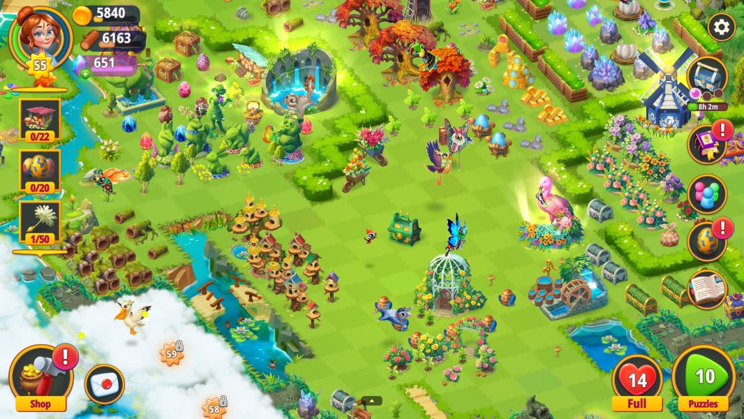 Merge Gardens screenshot