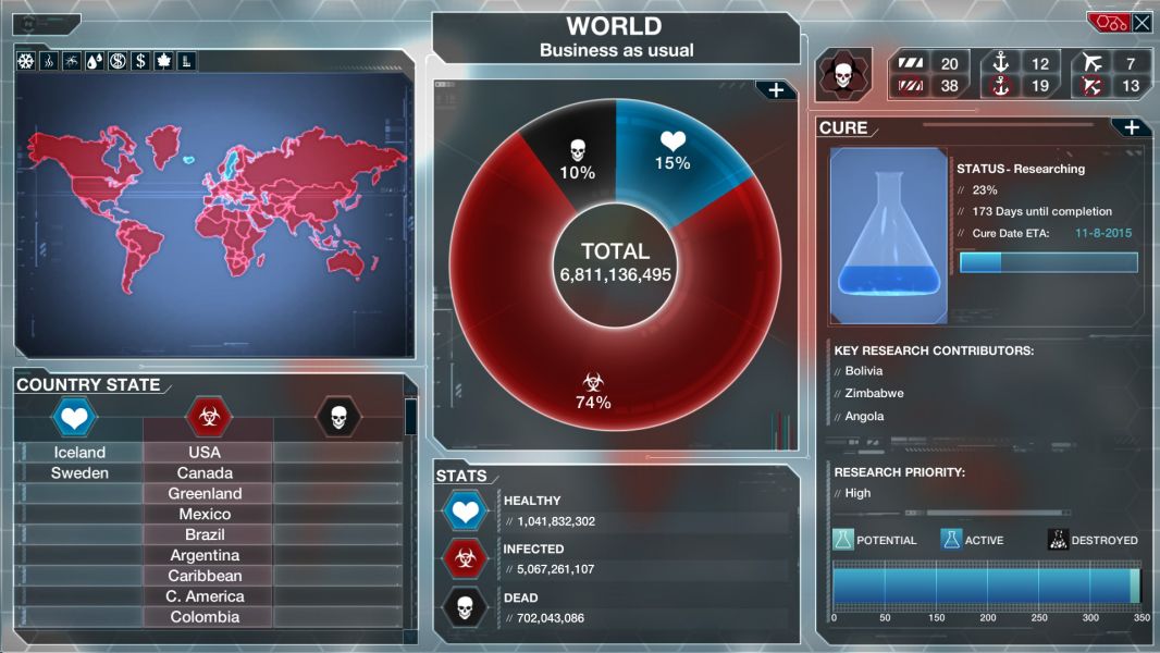 Plague Inc screenshot