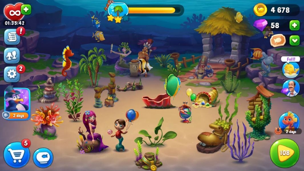 Fishdom screenshot