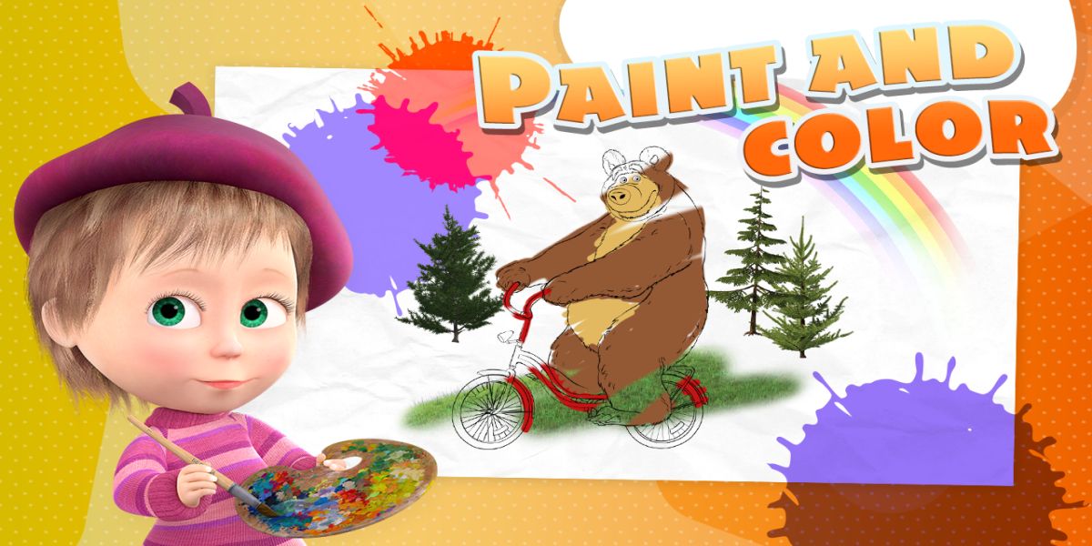 Masha and the Bear - Game zone screenshot