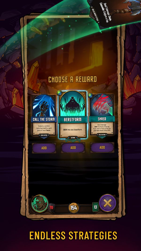Dawncaster: Deckbuilding RPG screenshot
