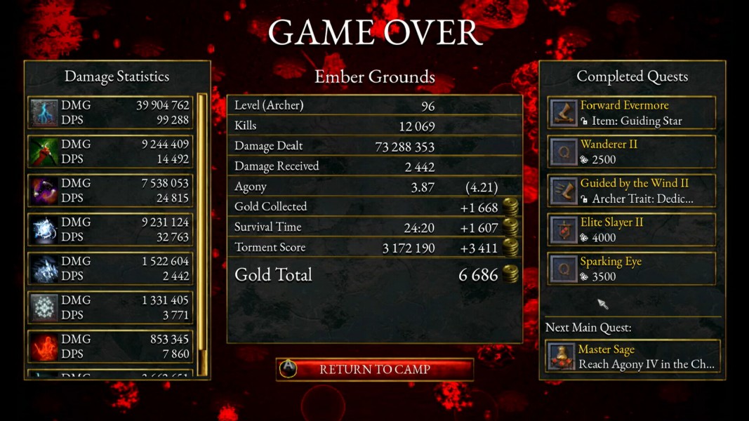 Halls of Torment: Premium screenshot