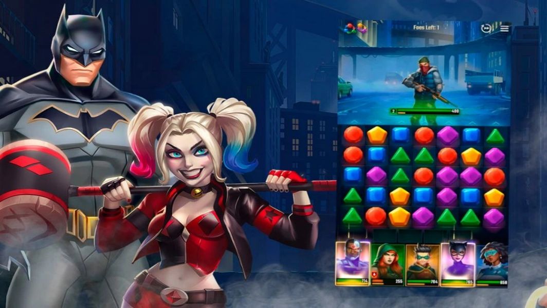 DC Heroes & Villains: Match 3 screenshot