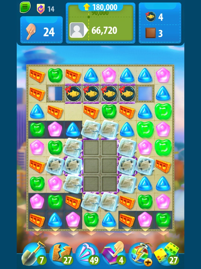 Gummy Drop! Match 3 to Build screenshot