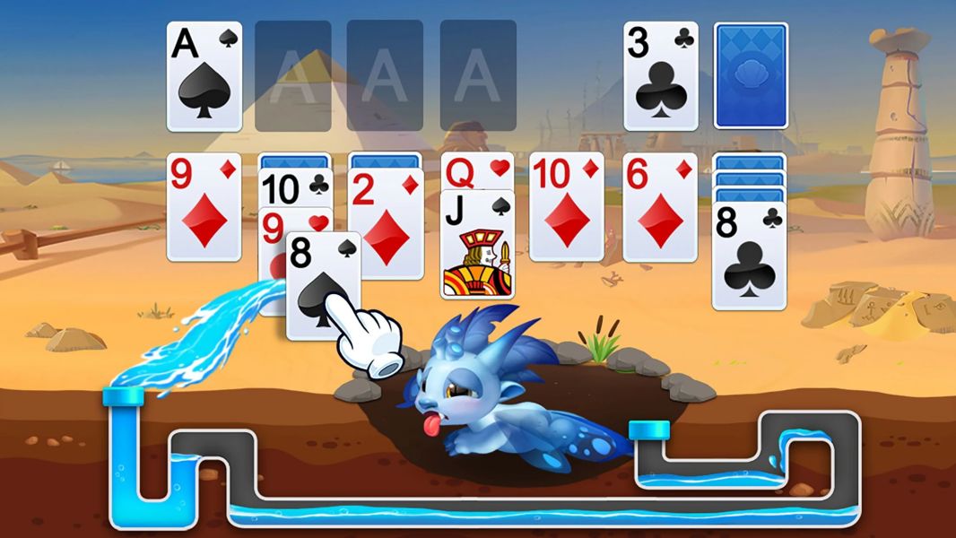 Solitaire Dragons screenshot